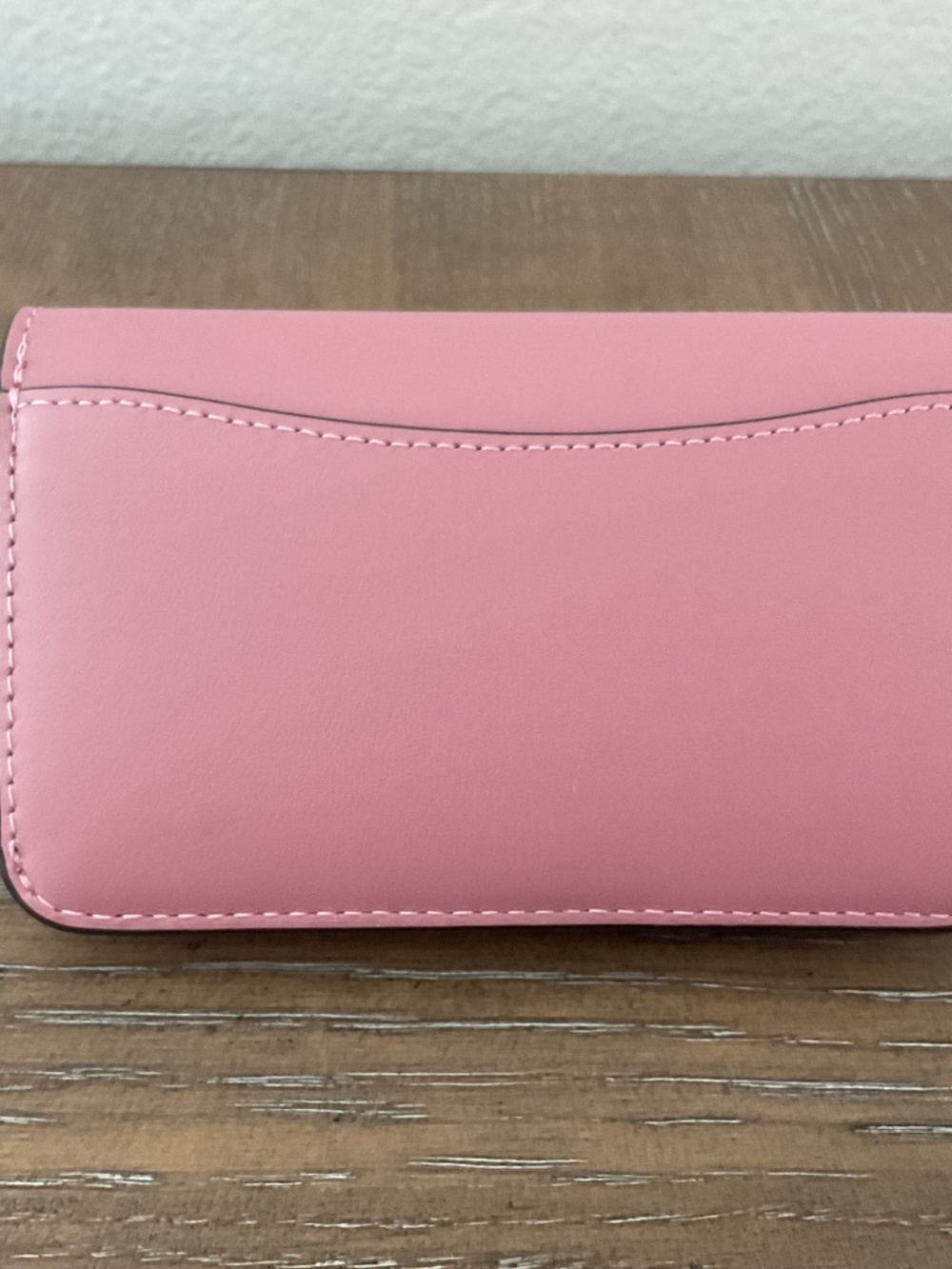 Essential Slim Card Case - Brass/Peony - Picture 3 of 10